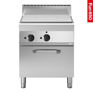 Modular Fun 650 700 mm gas fornuis met oven en doorkookplaat 1-zone