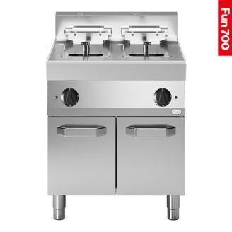 Modular Fun 700 elektrische friteuse 700 mm 10+10 liter