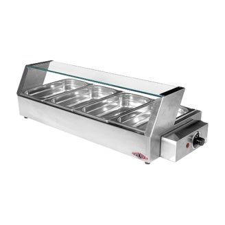 Stilfer Elektrische bain-marie - topunit, 4x 1/3 GN