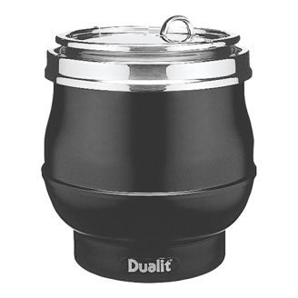 Dualit soepketel - 11 liter, zwart